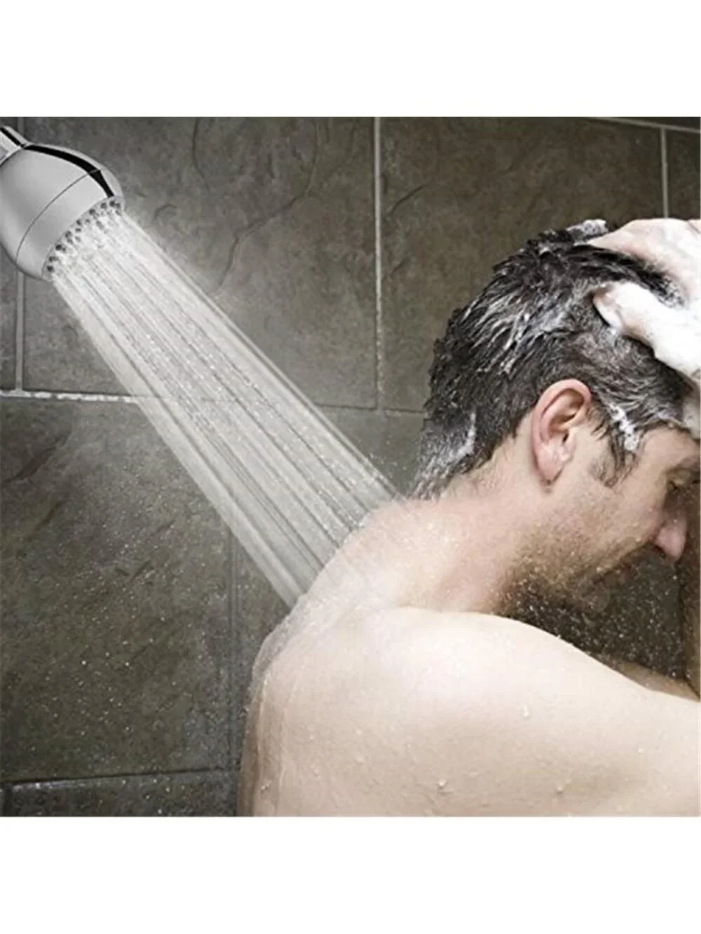 Fixed Shower Head High Pressure 3 Inch Showerhead Chrome